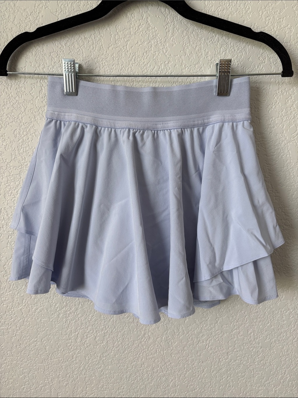 Lululemon Court Rival High Rise Skirt Pastel Blue Womens 2 W8ABTR